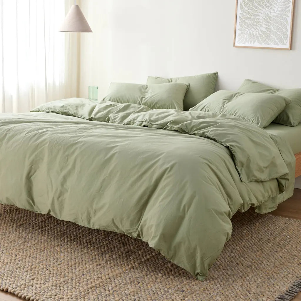 Mist Solid Bed Sheet